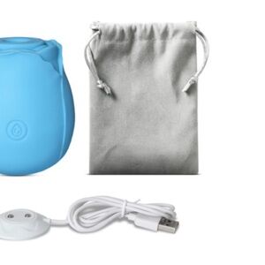 Blue Silicone Personal Massager